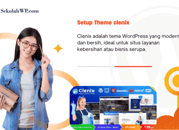 Setup Theme clenix